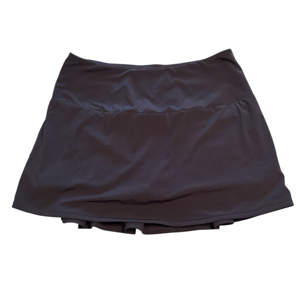 IVL Collective Black Pleated Mini Tennis Skirt Size 12